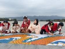 七星岩下，“祥龙”飞舞！肇庆百名少年绘百米龙腾贺新春