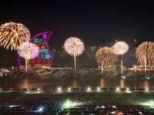 图集+视频｜全程高燃！汕头内海湾焰火秀惊艳绽放