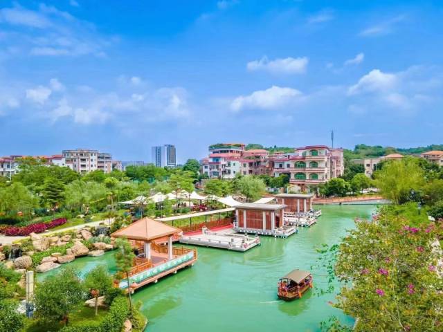 紫南村是佛山唯一“村庄上的4A级景区”。（紫南村供图）