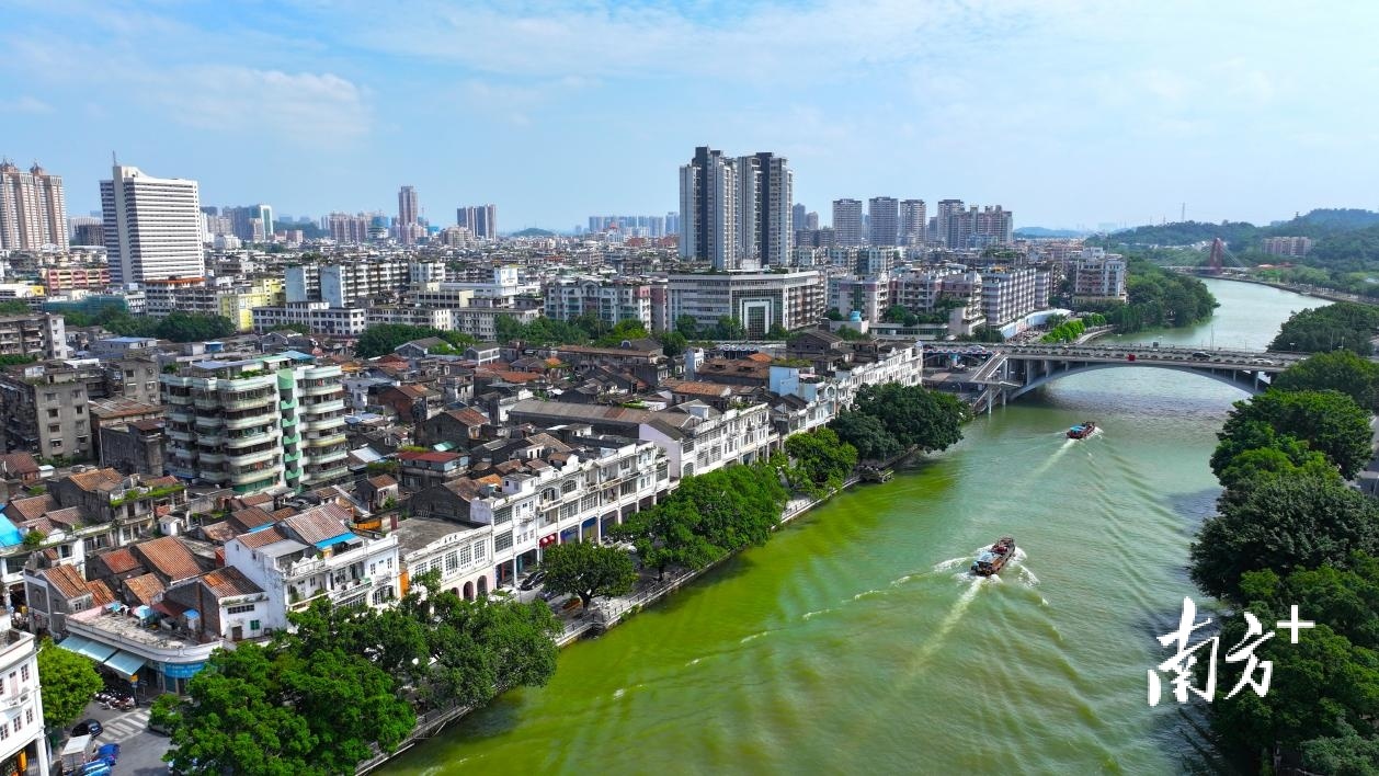 《狂飙》主要取景地长堤历史文化街区成为时下江门最热门的“打卡”点之一。杨兴乐 摄