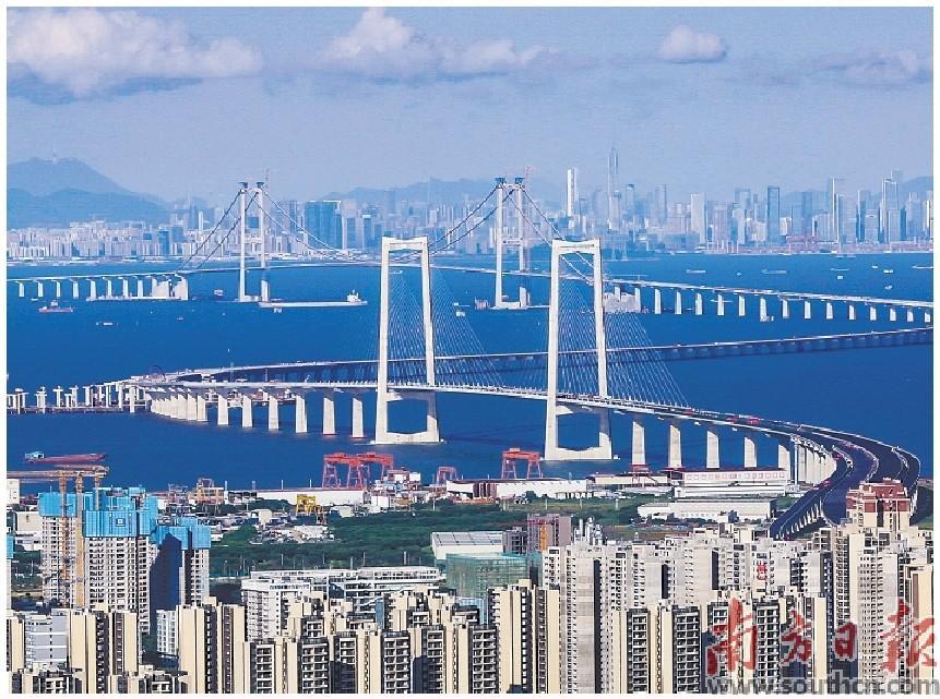 2024年，深中通道将建成通车。叶志文摄