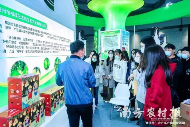 志颖公司参加第二十三届中国中部(湖南)农业博览会推介梅州柚