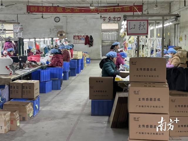 位于信宜市金垌镇的广东福尔电子有限公司绿水分厂。