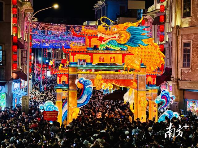 多图直击汕头小公园花灯逐个看等你来打卡