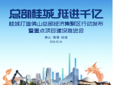 实施“2+4”行动！桂城以总部经济激活千亿镇街建设新动能