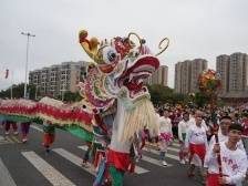 多图丨“重头戏”来了！肇庆上演龙母文化非遗巡游