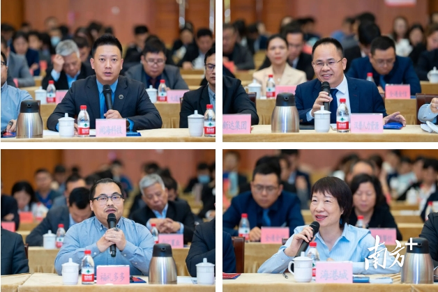 在东区街道高质量发展大会上，企业家代表们积极“抢麦”。图源：东区发布