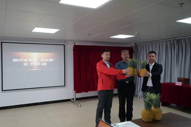 徐闻菠萝AI“菠萝君”正式发布。