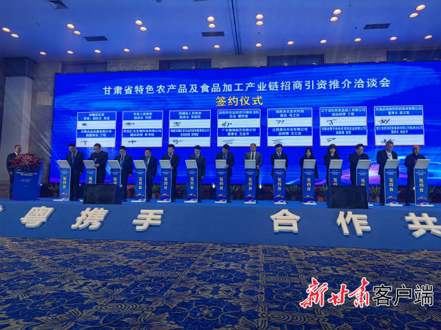 签约现场。王朝霞 摄