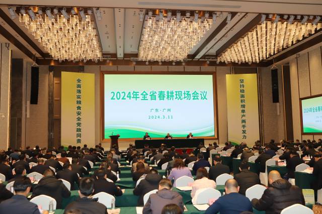 2024年全省春耕现场会议。