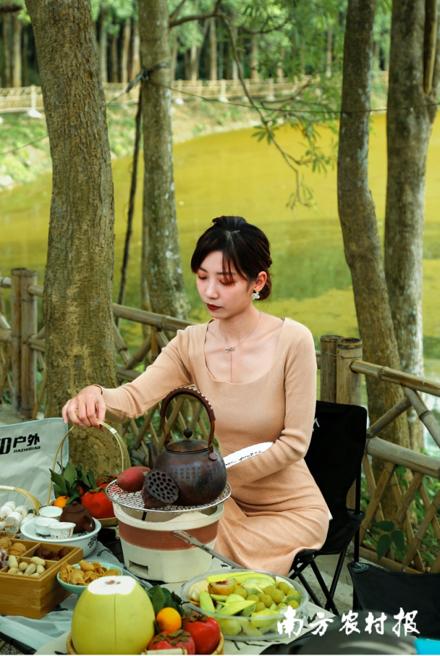 利用乡村振兴驻镇帮扶资金，楠木翁村联手周边新北村、楠木村共同打造文祠镇中北片婚纱摄影基地  摄影/谢木鑫