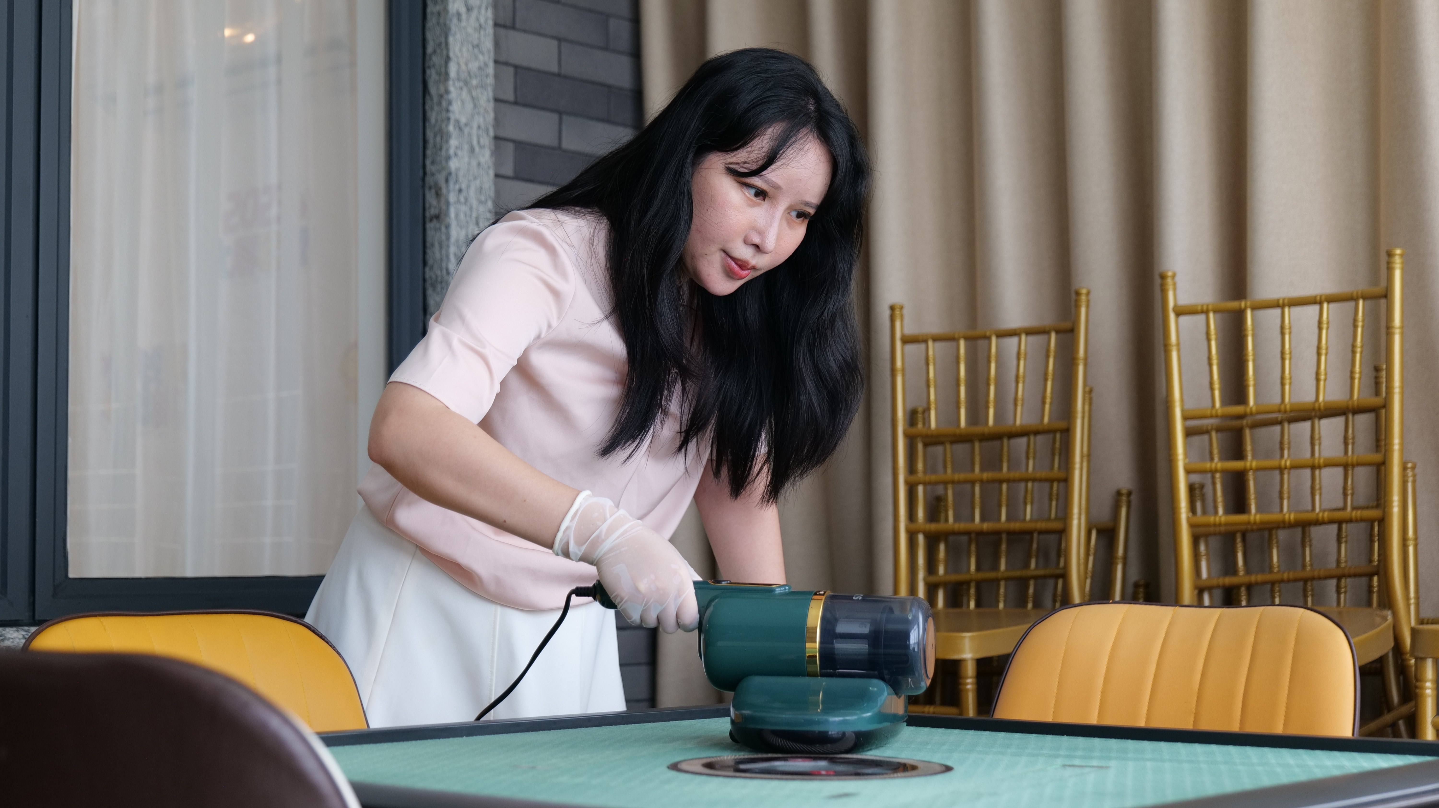 返乡青年周颖欣利用废旧民宅打造“观沥”系列特色民宅。通讯员供图 返乡青年周颖欣利用废旧民宅打造“观沥”系列特色民宅。通讯员供图