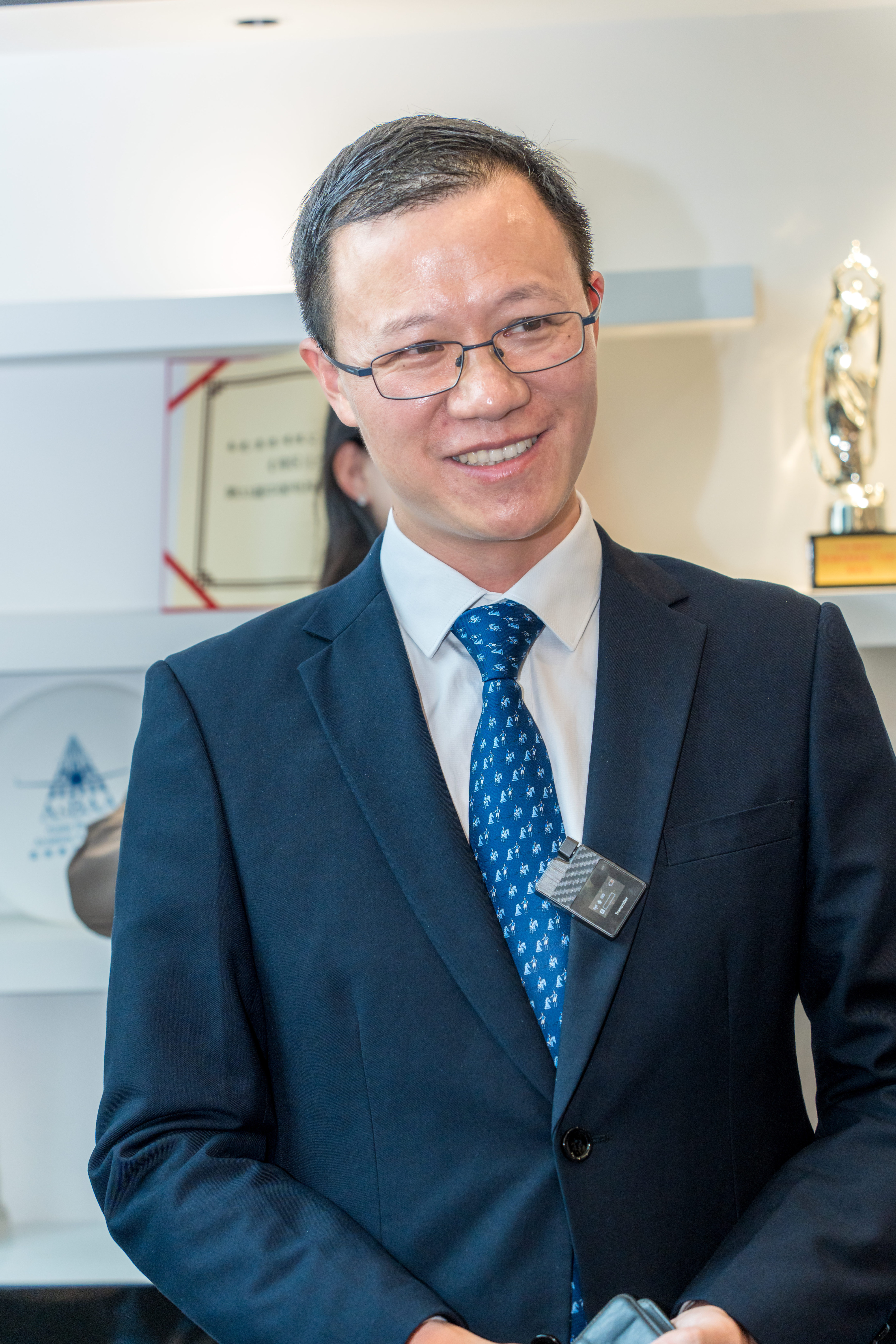 南光国际会议展览有限公司董事长朱耘。