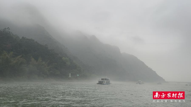 游船途中风景