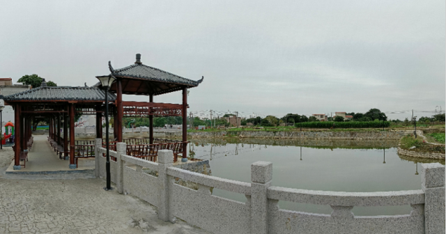 虎头岗村整治后的风貌