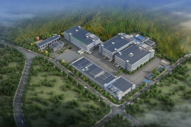 产业园示意图。